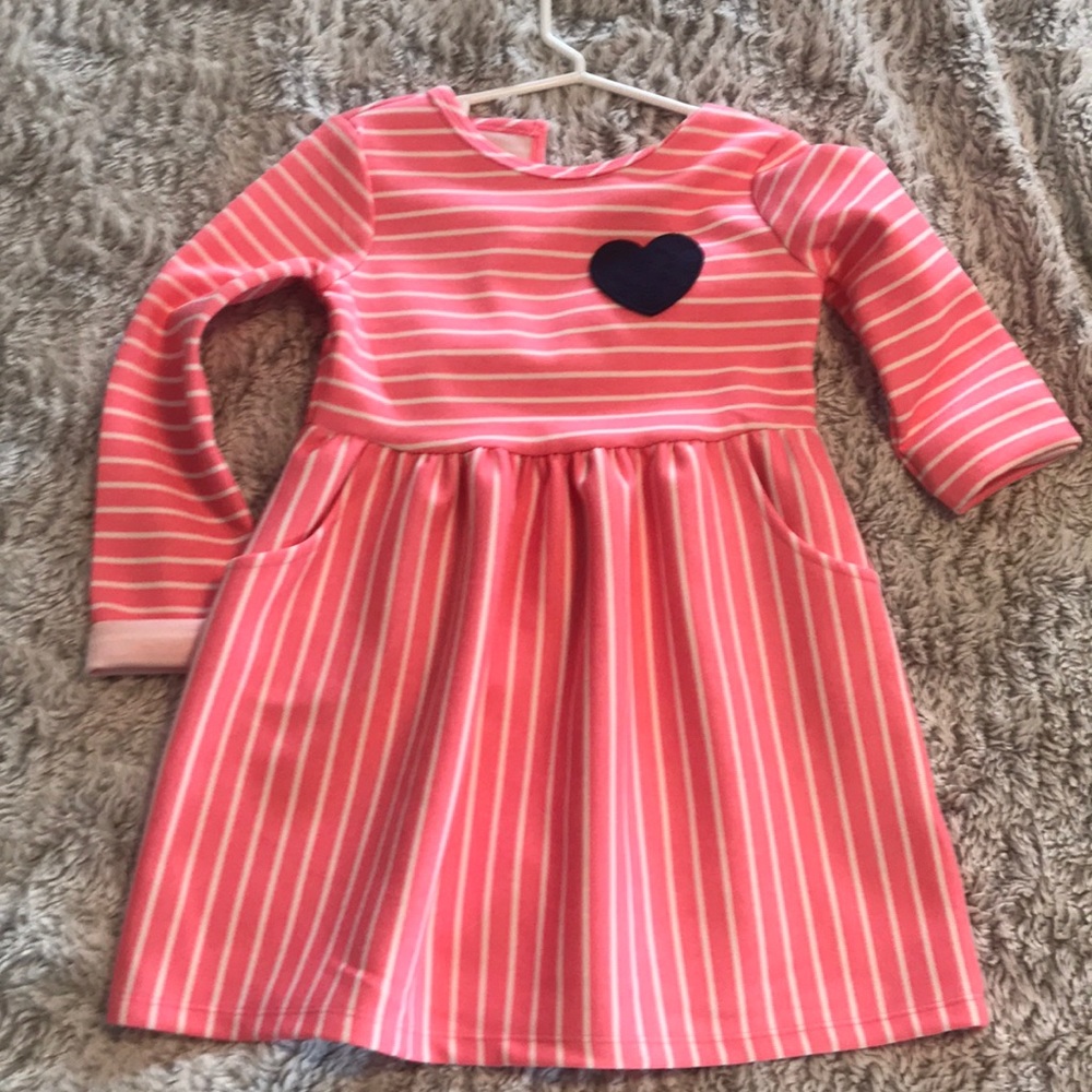 Cat & jack pink stripe dress